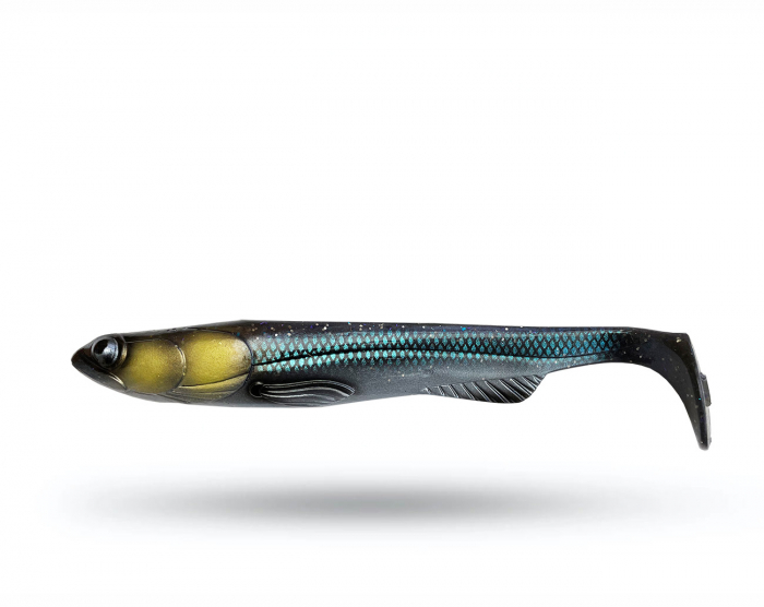 TrueGlide Swim Shad 24 cm - Blue Headlight i gruppen Fiskedrag / Gäddjiggar hos Örebro Fiske & Outdoor AB (TG Shad24-Blue Heads)